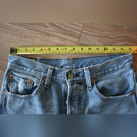 Levi's 501 Skinny Jeans size W28L28 - Picture 5 of 16